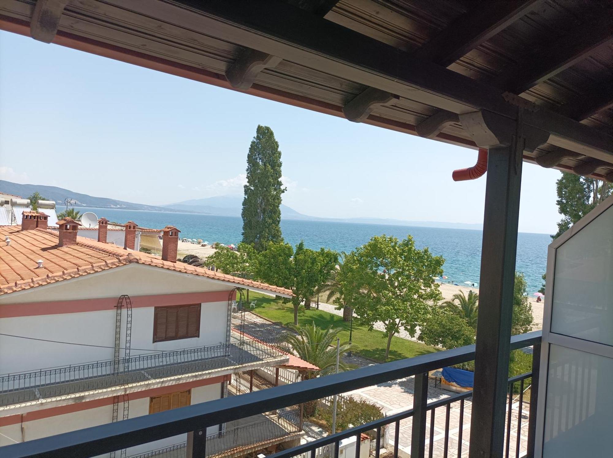 Appartamento Kleanthis Blue Vrasná Esterno foto